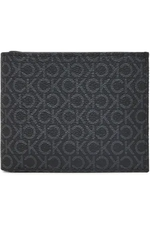 Calvin Klein Tilbehør, Dame, Sort, ONE SIZE, Klassisk Mono Bifold Kortholder Pung