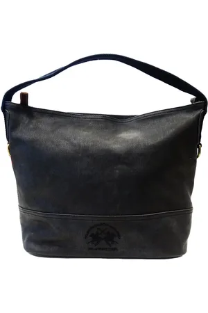 La Martina Taske, Dame, Sort, ONE SIZE, Uld, Sort Hobo Skuldertaske Kvinde