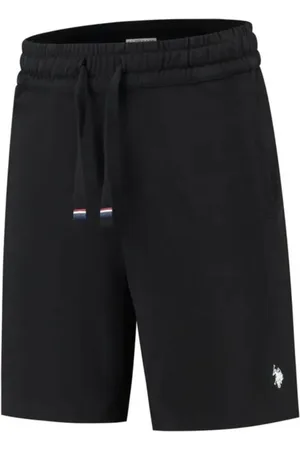 U.S. Polo Assn. Shorts, Herre, Sort, M, Bomuld, Sort Bomuld Terry Bukser 100%