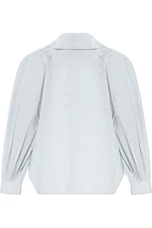 Marni Bluser & Skjorter, Dame, Blå, XS, Bomuld, Løstsiddende skjorte
