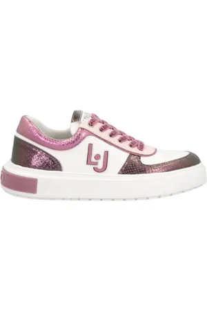 Liu Jo Sko, Dame, Flerfarvet, 38 EU, Uld, Glitter Hvide Sneakers Ariel 243
