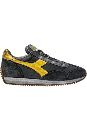 Diadora Sko, Herre, Sort, 41 EU, Polyester, Stone Wash Evo Kønsneutral Sko