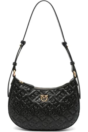Pinko Taske, Dame, Sort, ONE SIZE, Uld, Sort Love Skuldertaske