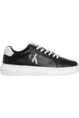 Calvin Klein Sko, Herre, Sort, 42 EU, Chunky Cupsole Sneakers Sort/Hvid