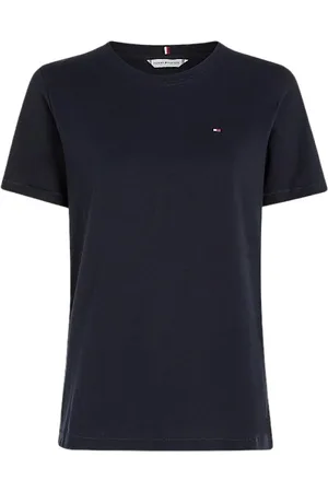 Tommy Hilfiger Top, Dame, Sort, S, Uld, Stilfulde Sweaters Kollektion