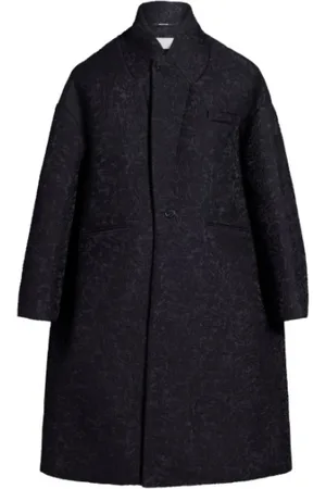 Maison Margiela Frakke, Dame, Sort, 2XS, Sorte Frakker til Mænd