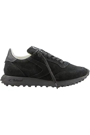 Valsport 1920 Sko, Herre, Sort, 42 EU, Bomuld, Sort Ruskind Lavtop Sneaker