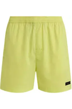Calvin Klein Badetøj, Herre, Grøn, L, Hav Badetøj Shorts Gul