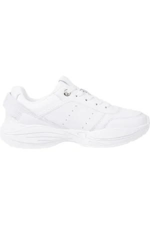 Tommy Hilfiger Sko, Dame, Hvid, 42 EU, Afslappede Sneakers til Mænd og Kvinder