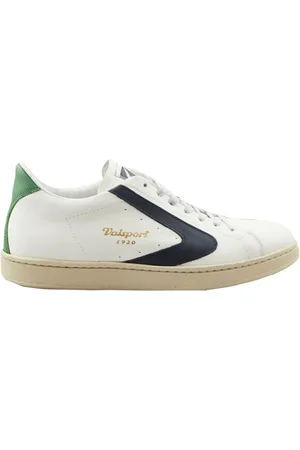 Valsport 1920 Sko, Herre, Hvid, 46 EU, Læder, Håndlavet Hvide Læder Vintage Sneakers