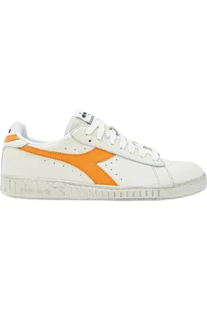 Diadora Sko, Dame, Hvid, 36 1/2 EU, Uld, Vintage Lav Top Sneakers Hvid