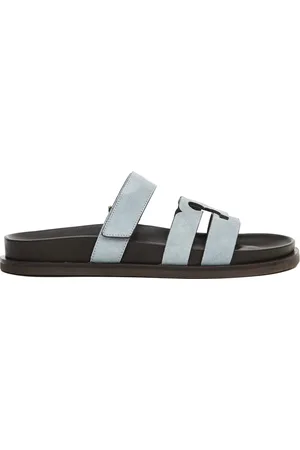 Tory Burch Sko, Dame, Blå, 38 1/2 EU, Blå Sandaler til Kvinder