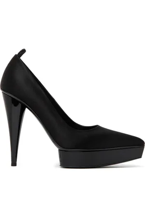 Tom Ford Sko, Dame, Sort, 39 EU, Læder, Sort Kalveskind Platform Pumps