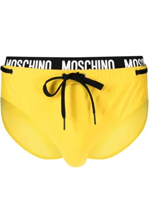Moschino Badetøj, Herre, Gul, M, Uld, Gul Badetøj 2024 Stilfuldt Valg