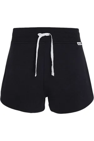 Tommy Hilfiger Nightwear & Lounge, Dame, Sort, XS, Tyl, Sporty Pyjama Shorts med Kontrastpiping