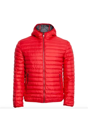 Colmar Jakke, Herre, Rød, 2XL, Polyester, Rød Polyester Hættetrøje