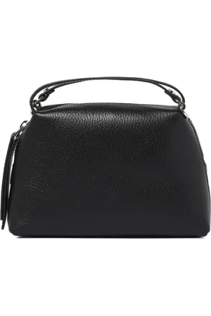 Gianni chiarini Taske, Dame, Sort, ONE SIZE, Uld, Sort Alifa Taske med Skulderrem