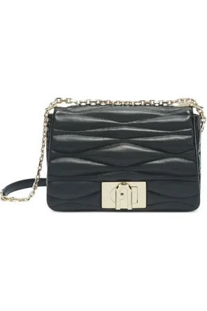 Furla Taske, Dame, Sort, ONE SIZE, Uld, Sort Lille Skuldertaske 1927