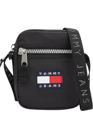 Tommy Hilfiger Taske, Herre, Sort, ONE SIZE, Nylon, Heritage Nylon Reporter Taske Sort