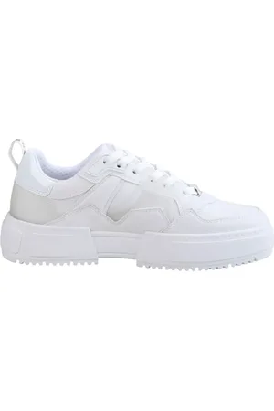 Buffalo Sko, Dame, Hvid, 40 EU, Uld, V2 Stilfuld Model