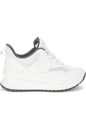 Grunberg Sko, Dame, Hvid, 41 EU, Hvide Afslappede Sneakers til Kvinder