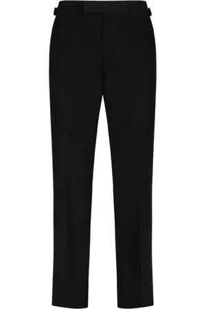 Vivienne Westwood Bukser, Herre, Sort, S, Uld, Sorte Sang Bukser med Darting Detaljer