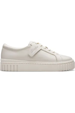 Clarks Sko, Dame, , 38 EU, Læder, Fritidssneakers til kvinder
