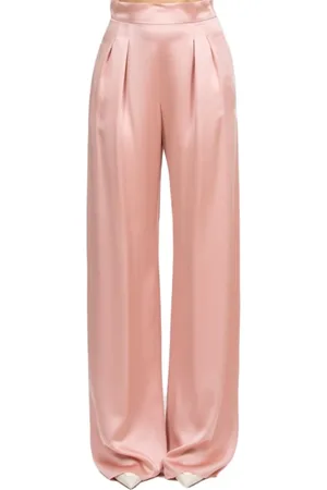 Max Mara Bukser, Dame, Lyserød, M, Palazzo Aqua Bukser - Sidelommer