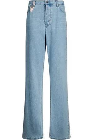 Liu Jo Jeans, Dame, Blå, W24, Bomuld, Bomuld T-shirt