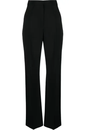 Jacquemus Bukser, Dame, Sort, 2XS, Uld, Le Pantalon Sauge Wide Bukser