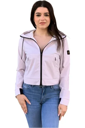 RefrigiWear Jakke, Dame, Lilla, S, Uld, Stilfuld Jakke til Mænd og Kvinder