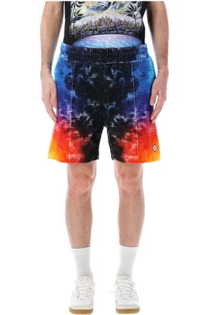Casablanca Shorts, Herre, Flerfarvet, L, Bomuld, Sort Gradient Frotte Shorts Ss25
