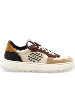 BE POSITIVE Sko, Dame, Flerfarvet, 36 EU, Tyl, Vintage Racing Style Sneakers Mix