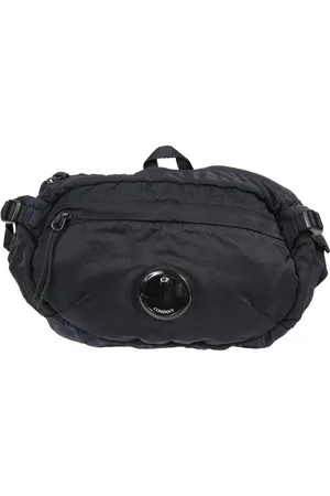 C.P. Company Taske, Herre, Sort, ONE SIZE, Uld, Skuldertaske med Lens detaljer