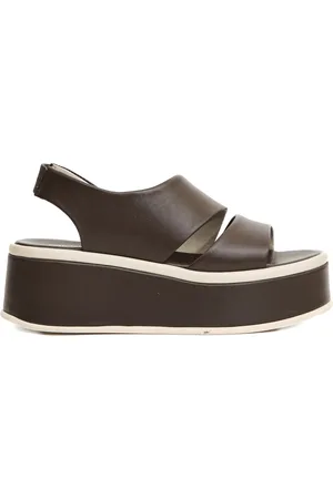 Patrizia Bonfanti Sko, Dame, Brun, 36 EU, Brune kile sandaler hæver stil