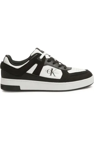 Calvin Klein Sko, Herre, Sort, 43 EU, Uld, Sorte Sneakers til Mænd