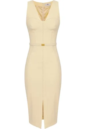 Elisabetta Franchi Kjole, Dame, , 2XL, Elegant Kjole til Kvinder