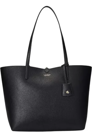 Ralph Lauren Taske, Dame, Sort, ONE SIZE, Dobbeltsidet taske med logo