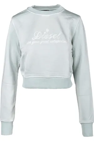 Diesel Sweathshirts & Hoodies, Dame, Grøn, S, Bomuld, Sweatshirts Hoodies