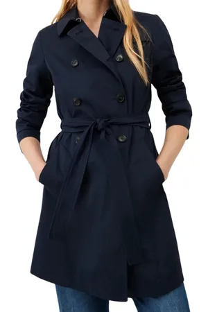 MARELLA Frakke, Dame, Blå, 2XL, Uld, Stilfuld Trenchcoat til Kvinder