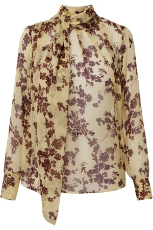 Elisabetta Franchi Bluser & Skjorter, Dame, Flerfarvet, L, Uld, Stilfuld 100%Se Modekjole