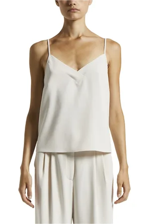 PESERICO SIGN Top, Dame, , S, Uld, Teknisk cady crepe top