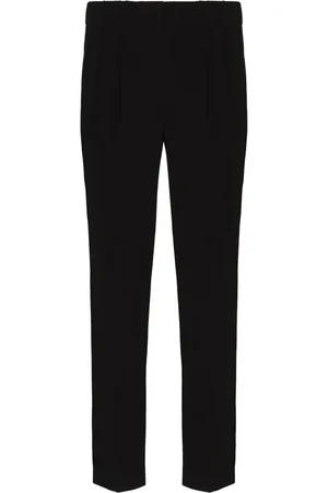 Brunello Cucinelli Bukser, Dame, Blå, 2XS, Sorte Elegante Bukser