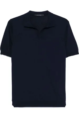 TAGLIATORE Top, Herre, Blå, M, Bomuld, Herretøj T-shirts Polos 598 Ss25