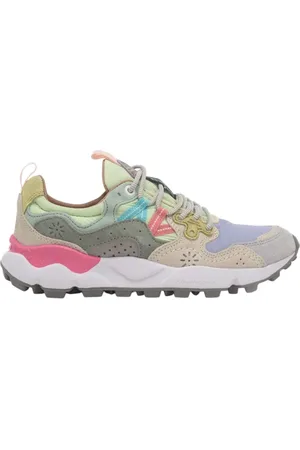 Flower Mountain Sko, Dame, Flerfarvet, 40 EU, Nylon, Suede/Nylon Damesneakers