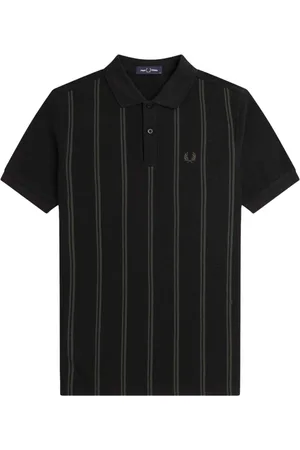 Fred Perry Top, Herre, Sort, M, Klassisk Polo Skjorte til Mænd