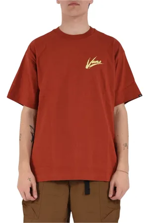 Vans Top, Herre, , XL, Bomuld, Ribbet rund hals trykt t-shirt