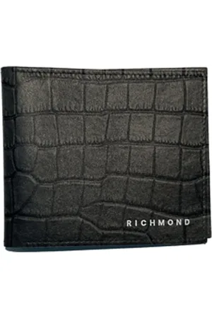 John Richmond Tilbehør, unisex, Sort, ONE SIZE, Læder, Wallets Cardholders