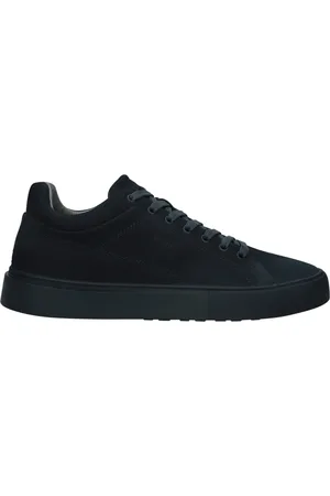 Blackstone Sko, Herre, Blå, 46 EU, Læder, Navy Sneaker