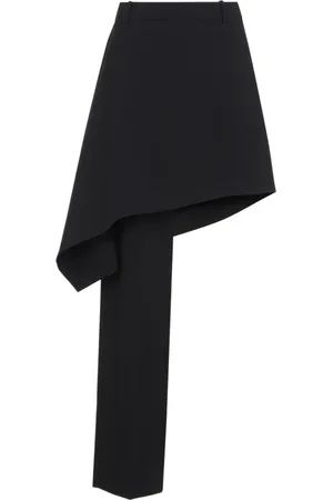 Bottega Veneta Nederdel, Dame, Sort, XS, Uld, Sort Uld Nederdel Elegant Stil